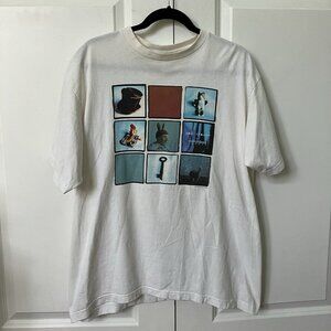 Vintage 2001 Matchbox Twenty Mad Season Tour Shirt Band Winterland XL White